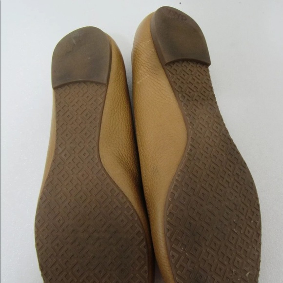 Tory Burch Women Size 9.6M Reva Ballet Flats - Tan - Picture 5 of 5